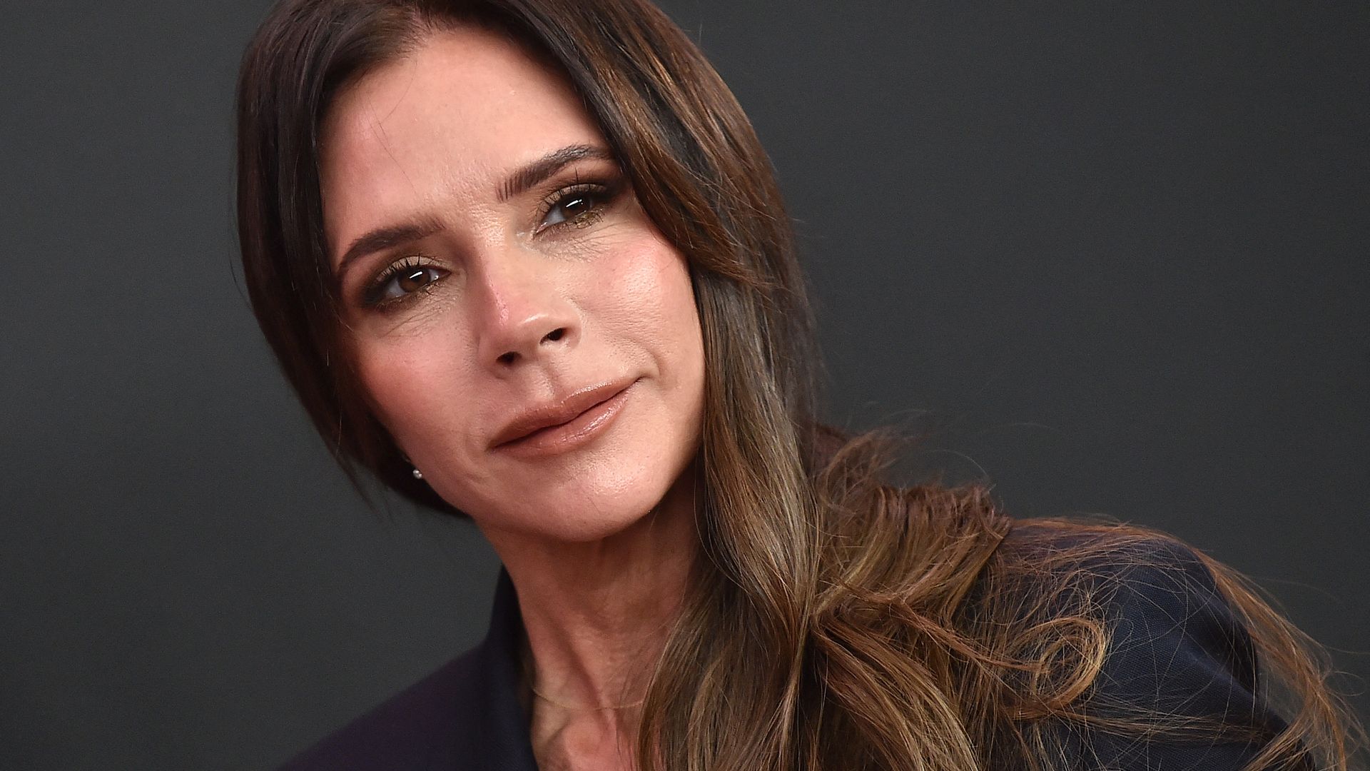 British fashion designer and singer Victoria Beckham arrives for the premiere of the movie "Lola" at the Bruin Theatre, in Los Angeles, California on February 3, 2024. (Photo by LISA O'CONNOR / AFP) (Photo by LISA O'CONNOR/AFP via Getty Images)