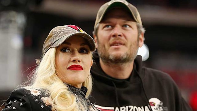 blake shelton gwen stefani sad