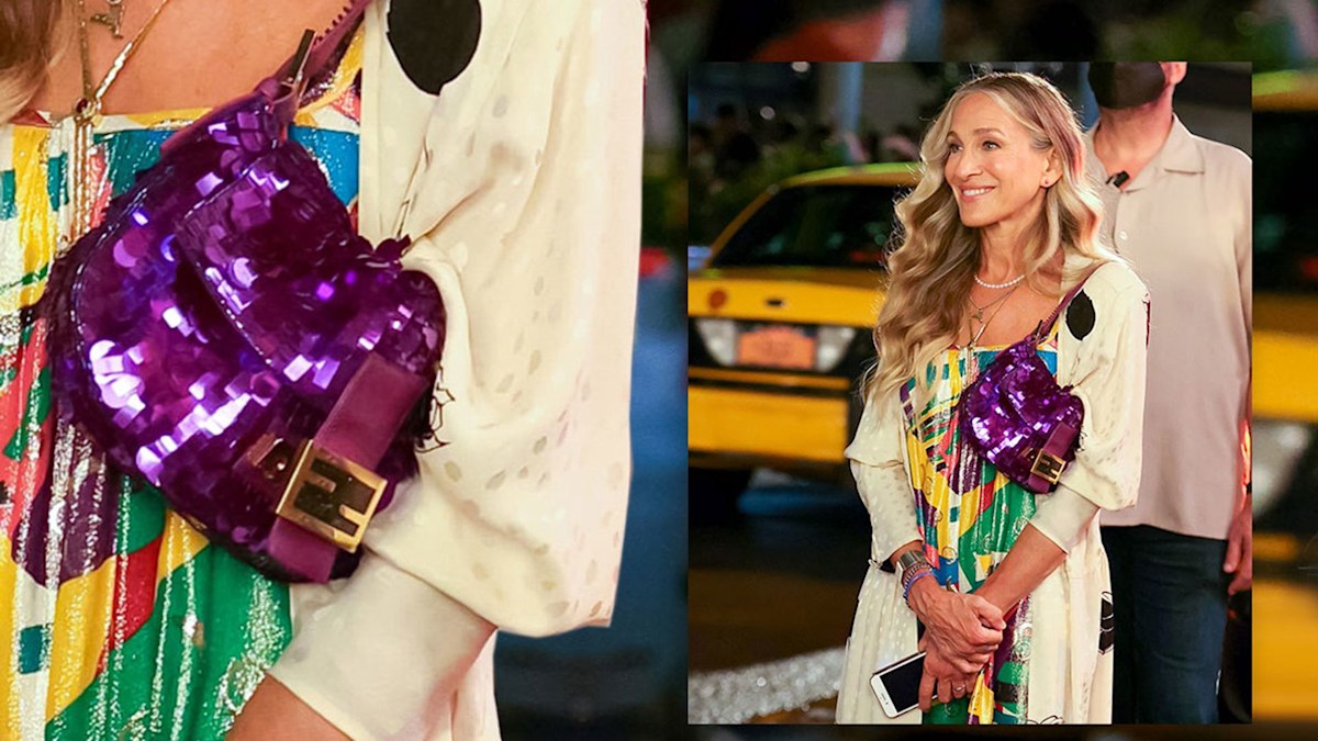 Primark's £7 dupe looks JUST like SJP's sequin Fendi bag from Sex and The  City
