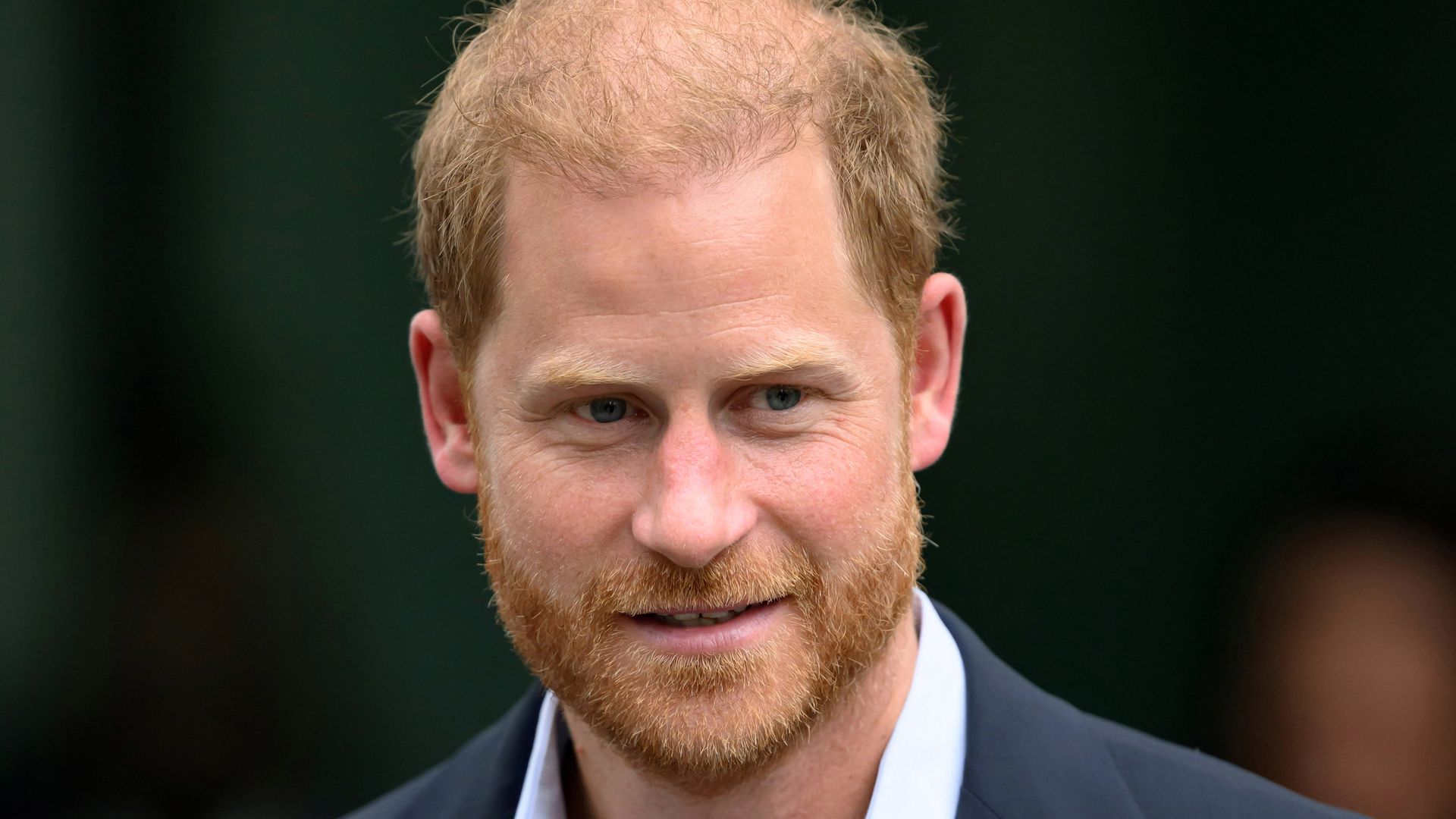 Prince Harry, Duke of Sussex departs after visiting the Centre For Blast Injury Studies at Imperial College London