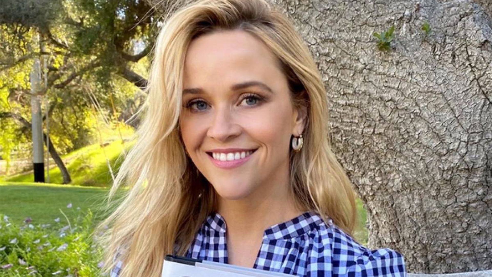reese witherspoon gingham