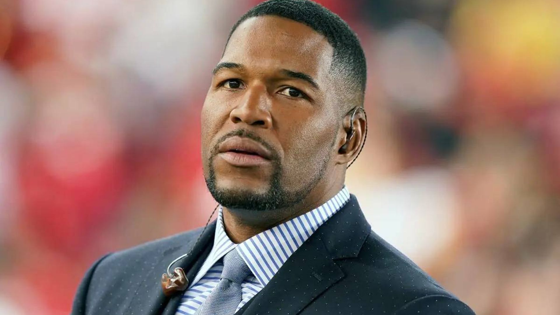 michael strahan somber