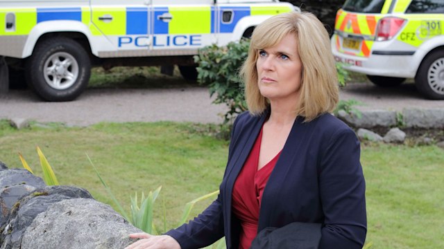 Siobhan Finneran as DCI Lauren Quigley.
'The Loch' TV Series - Jul 2017