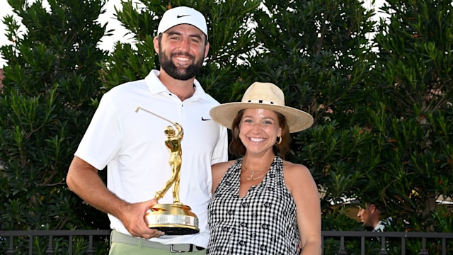 scottie scheffler and wife meredith the players championship