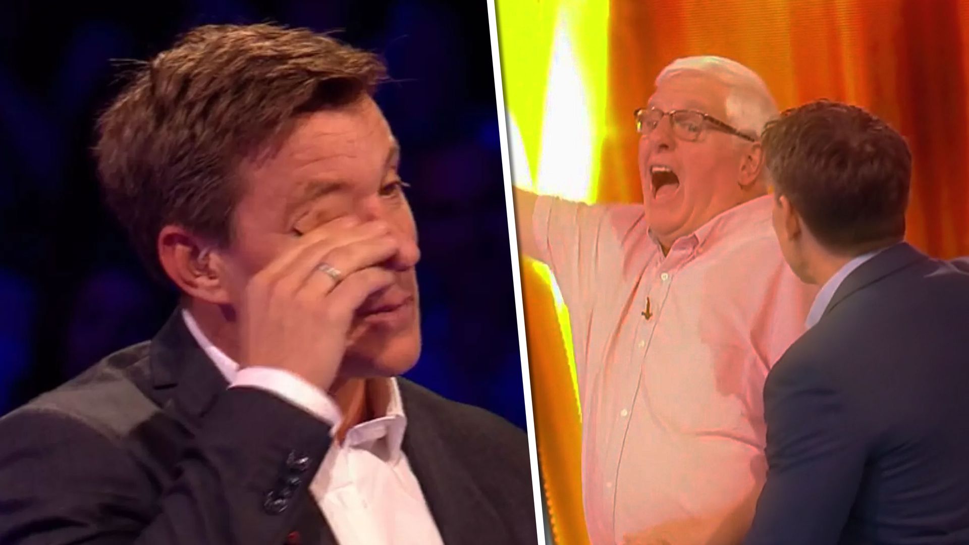 Ben Shephard in tears on ITV's Tipping Point