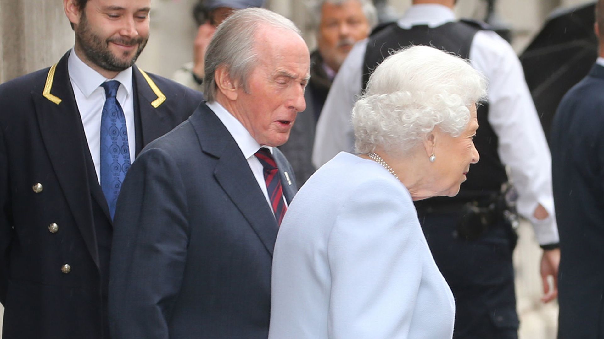 jackie stewart and the queen