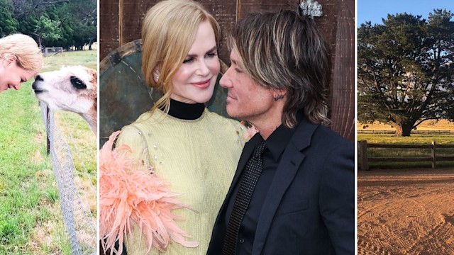 Nicole Kidman's home in Australia with Keith Urban