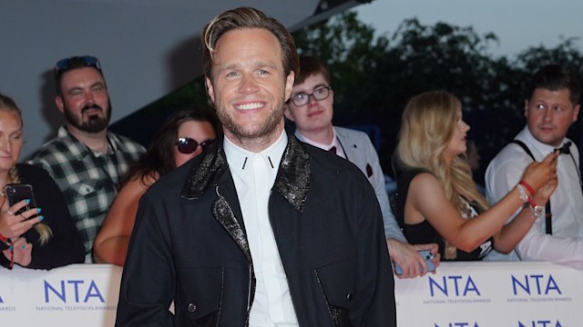 A photo of Olly Murs on the red carpet at the NTAs