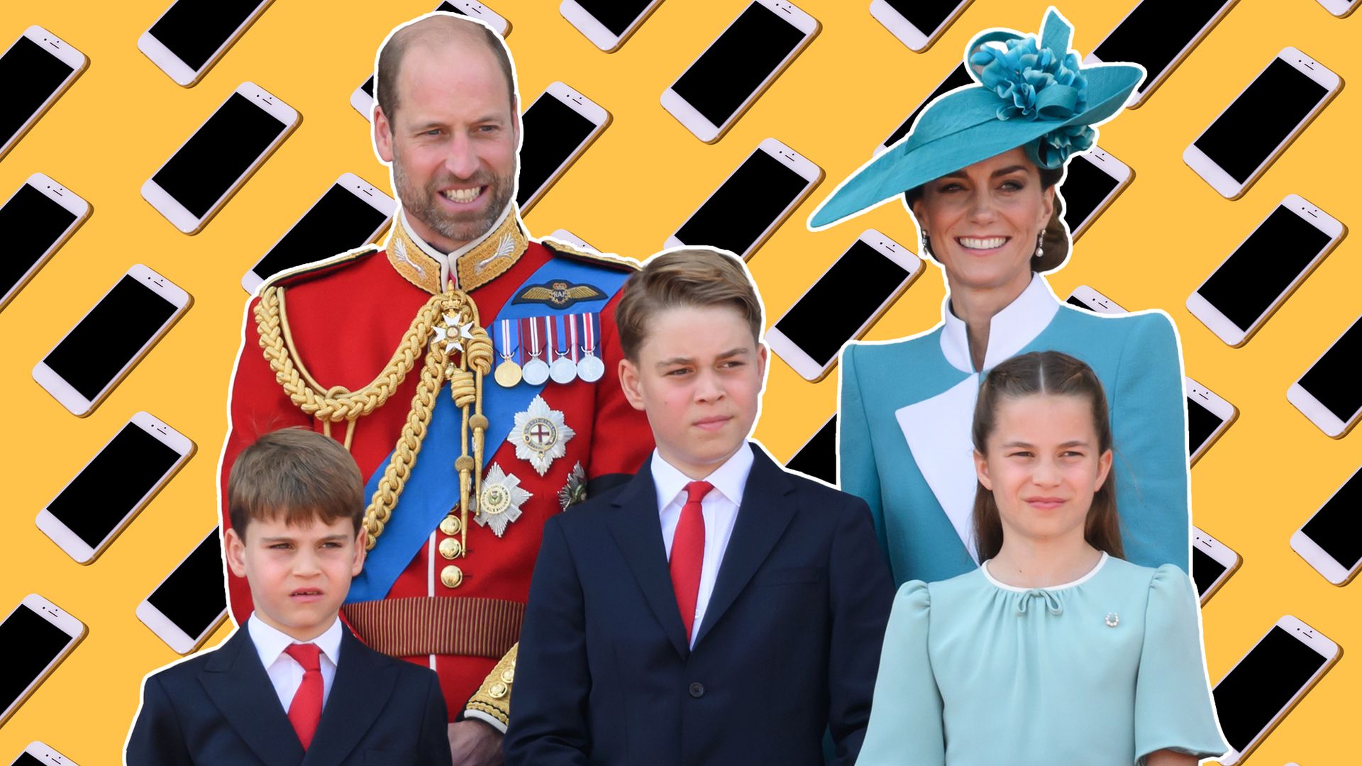The Prince and Princess of Wales' kids don't have phones