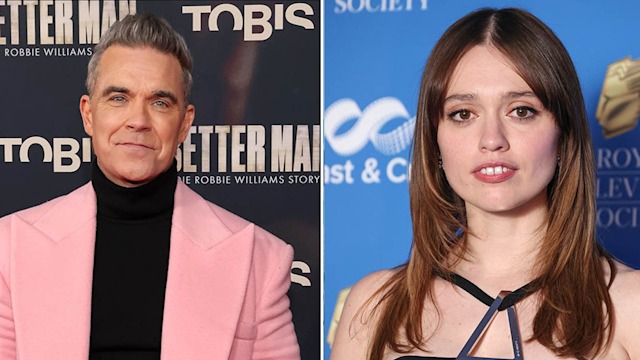 Robbie Williams and Aimee Lou Wood