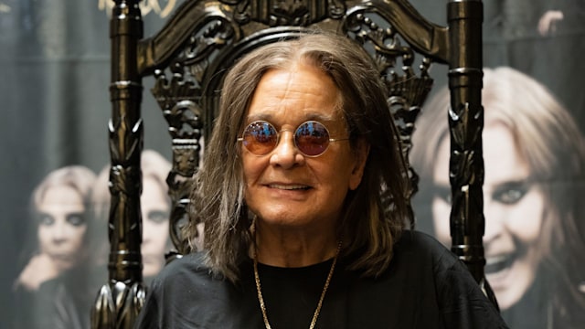 ozzy osbourne sitting on throne