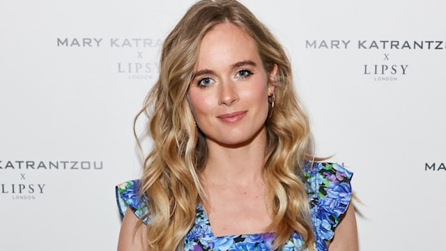 Cressida Bonas smiling in a close-up photo 