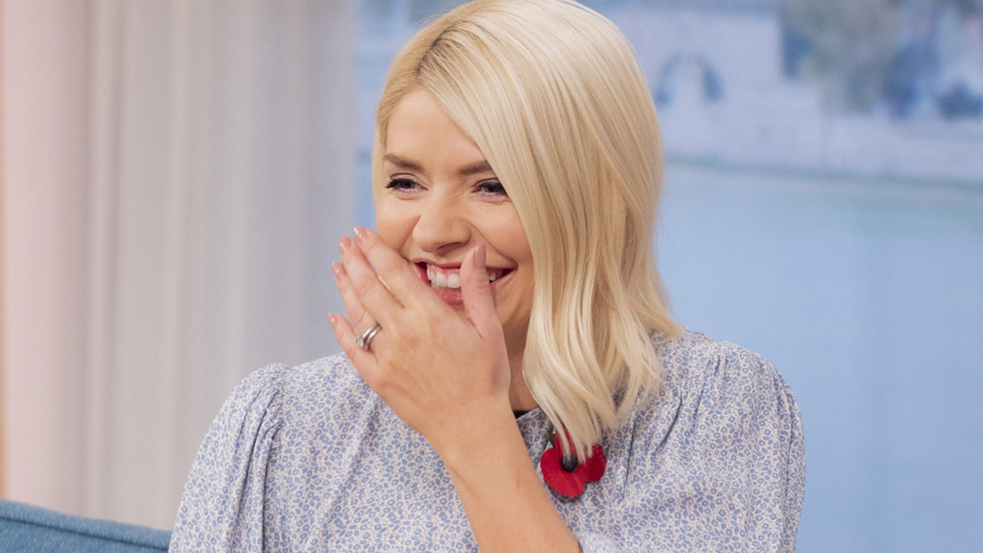 holly wills laughing