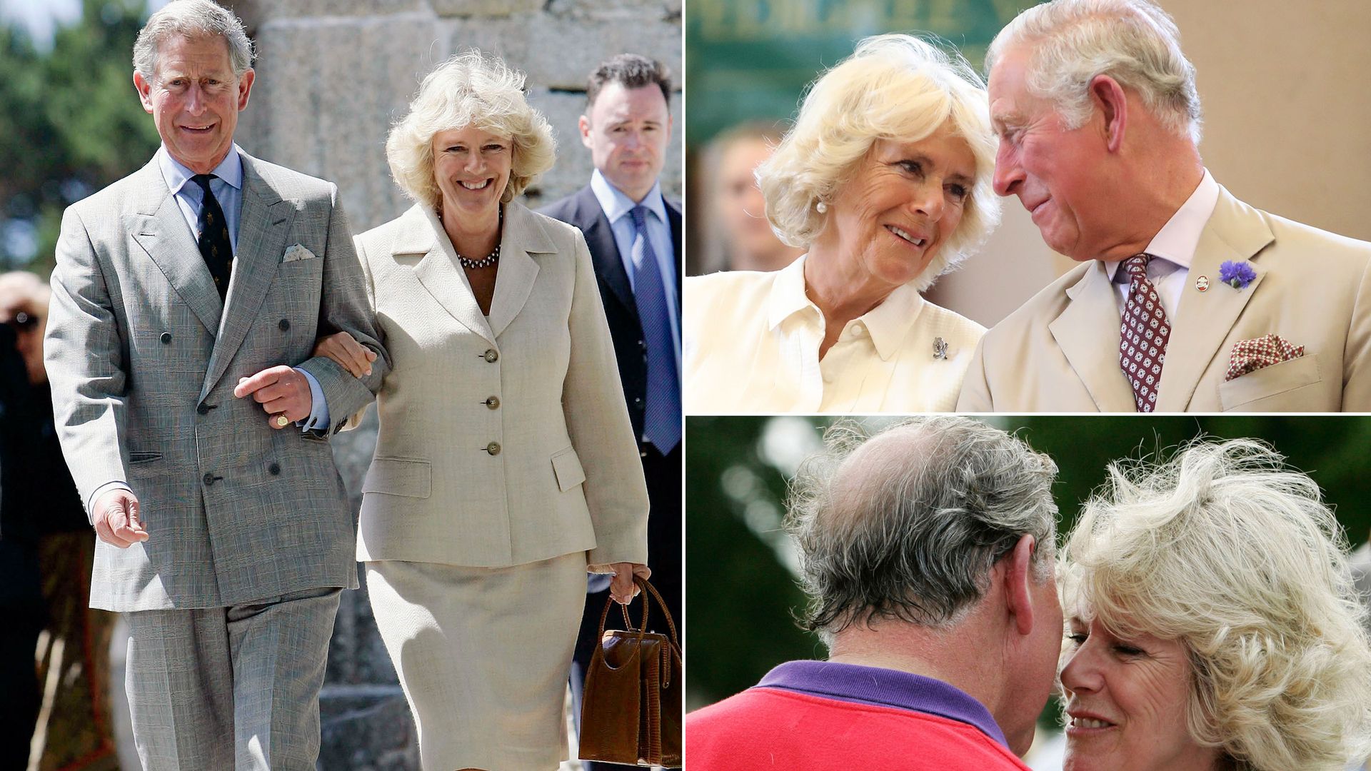 King Charles and Queen Camilla's rare sweet PDA moments in photos | HELLO!
