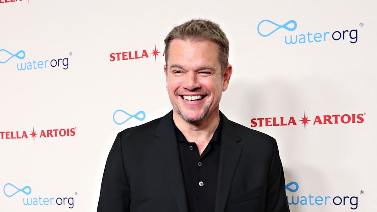 Matt Damon is unrecognizable with new look in latest outing