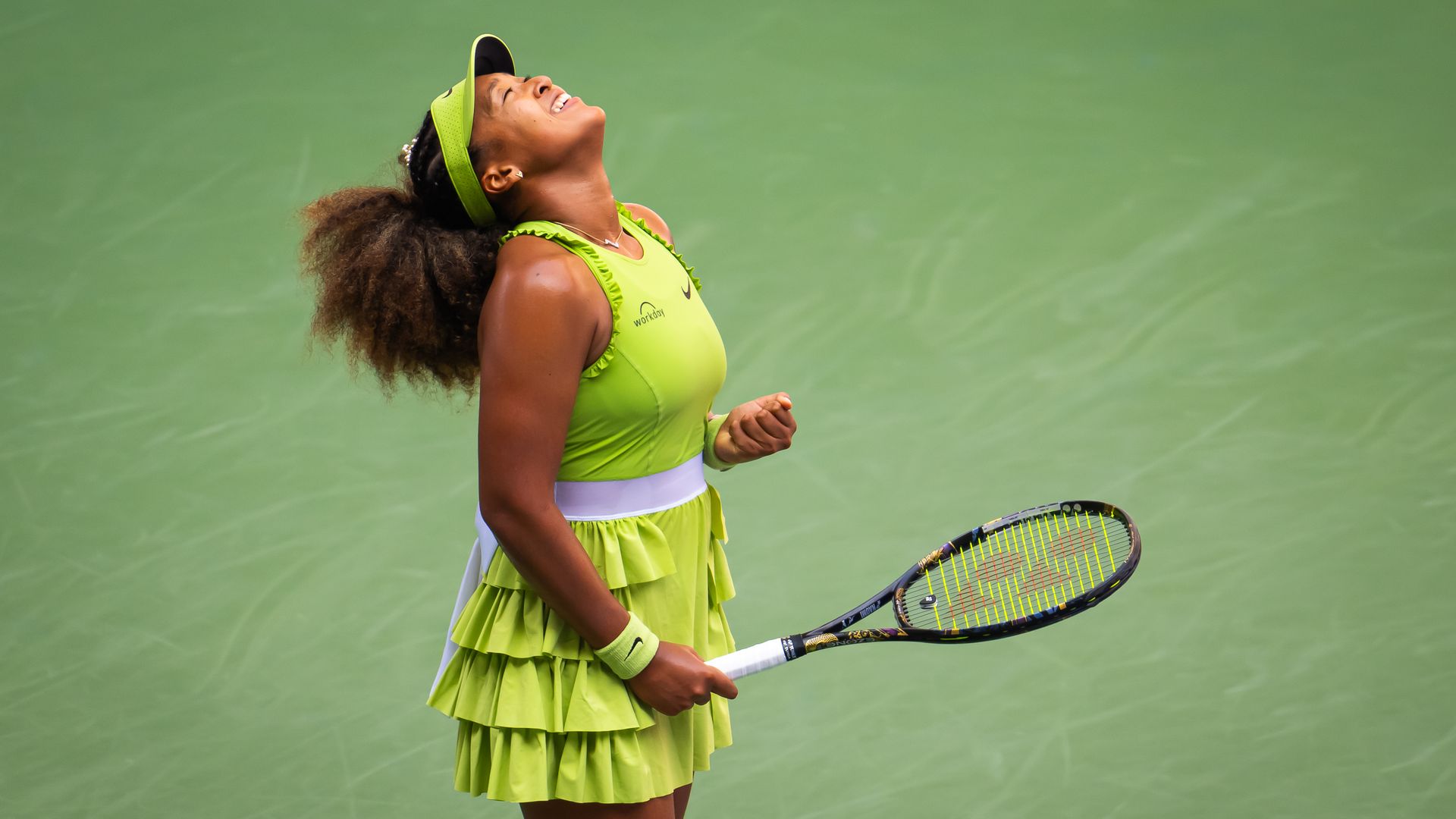 Naomi Osaka’s custom ‘Brat Summer’ US Open outfit is peak coquettecore