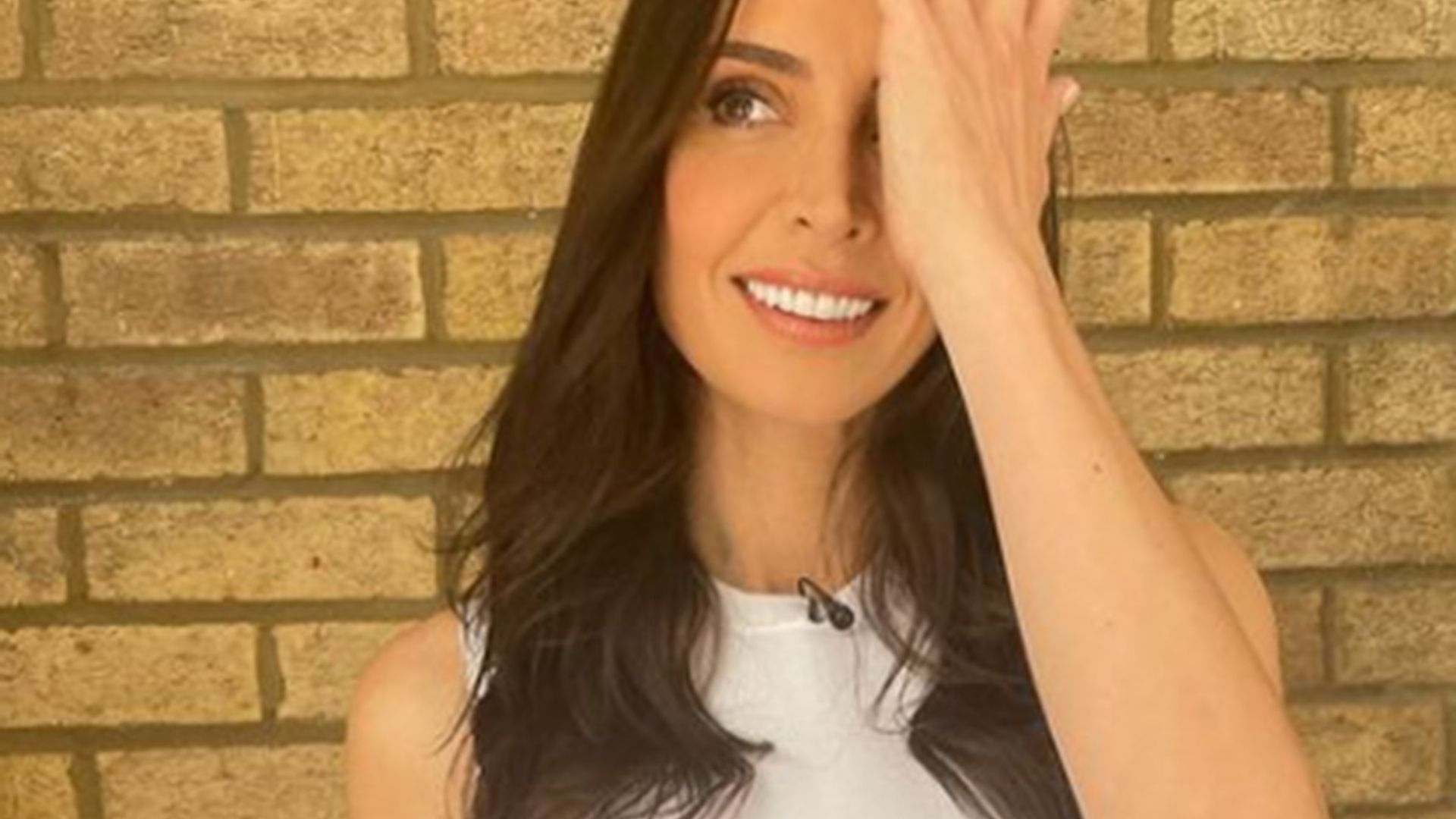 christine lampard outfit lorraine show instagram