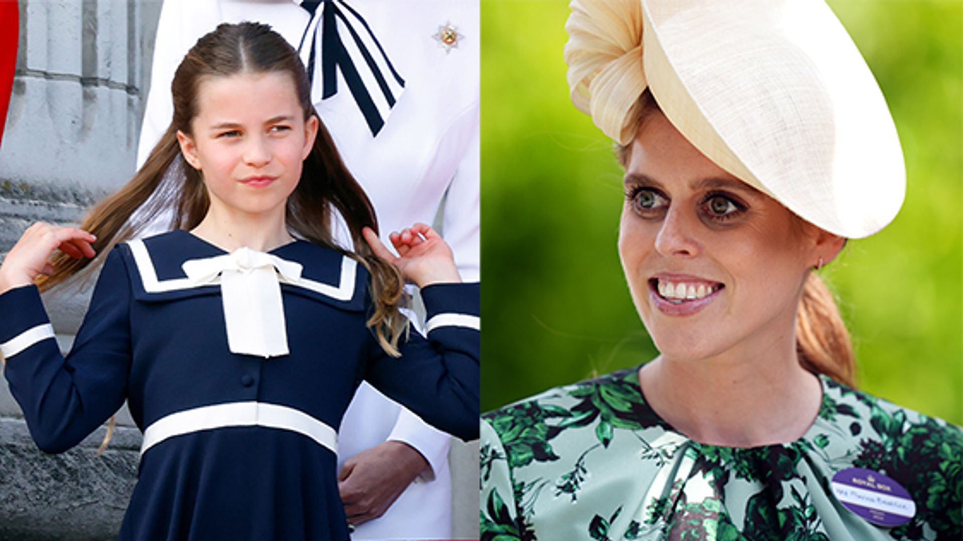 Princess Charlotte and Princess Beatrice's daughter Sienna twinned - did you spot it?