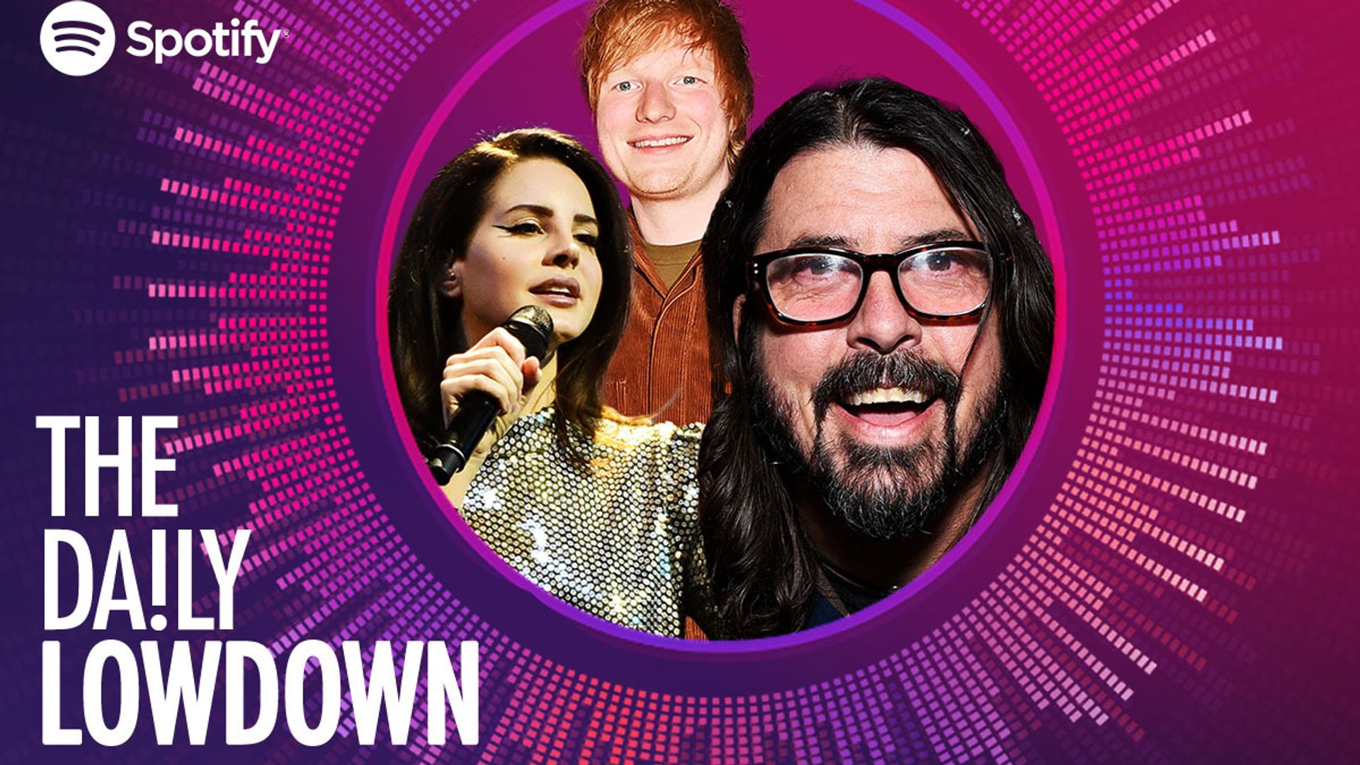 the daily lowdown podcast ed sheeran lana del rey dave grohl