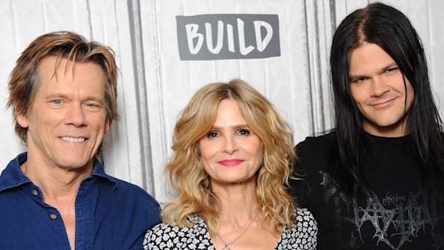 Kevin Bacon, Kyra Sedgwick and Travis Bacon attend Build previewing the new Lifetime film 'Story of a Girl' at Build Studio on July 21, 2017