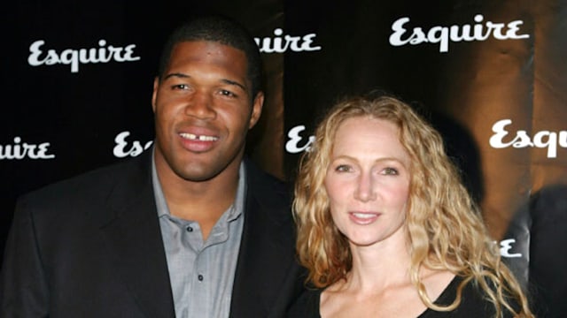 Michael Strahan with his second ex-wife Jean Mugglie