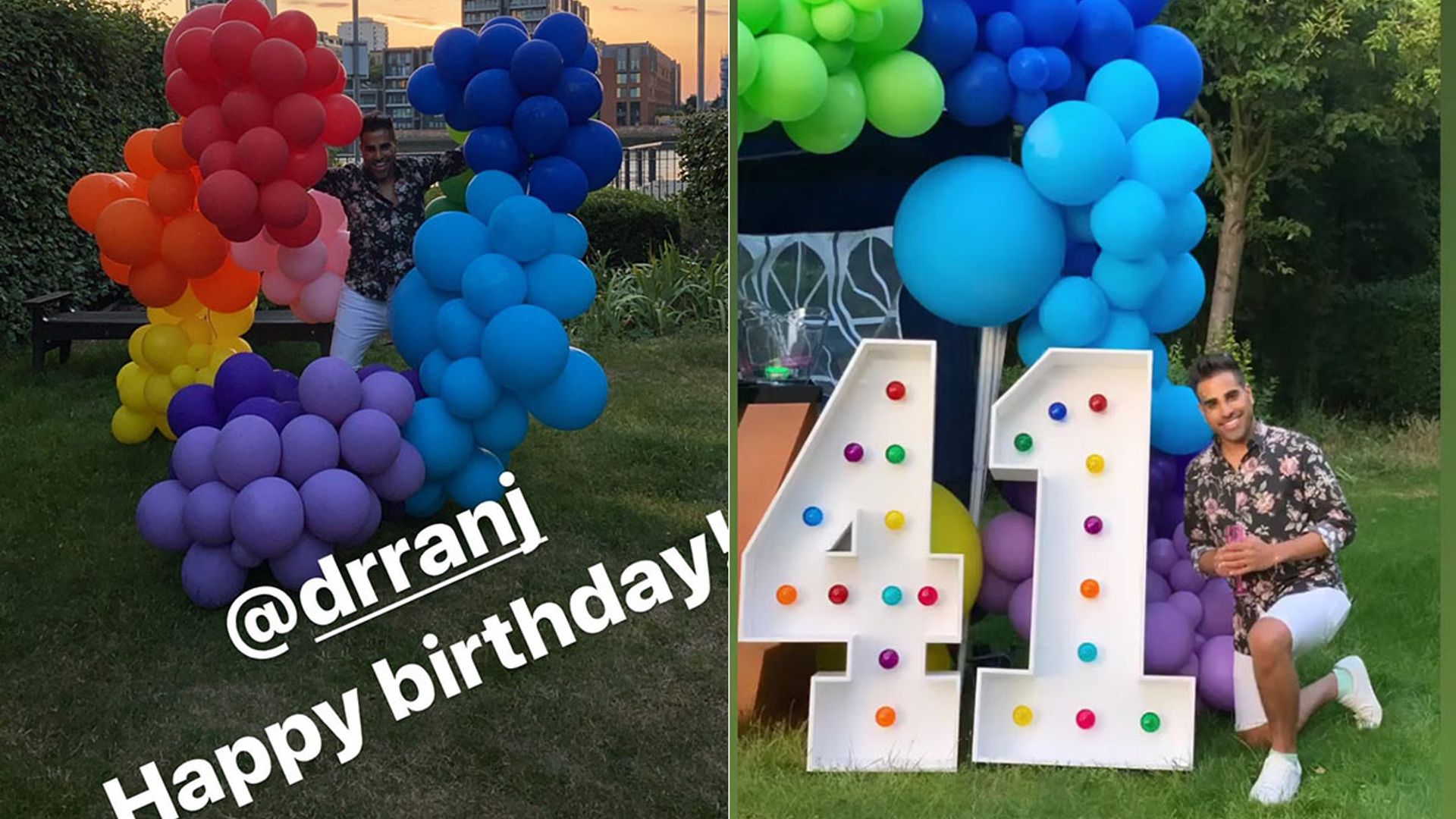 dr ranj birthday balloons