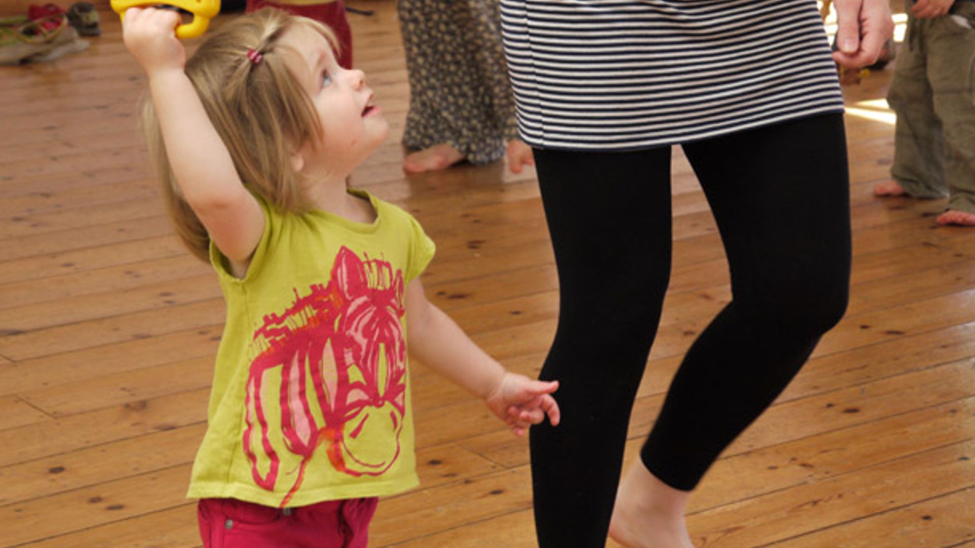 Let's get moving to music: Feel-good fitness for your toddler
