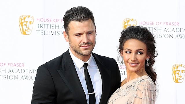 Mark Wright and Michelle Keegan on red carpet