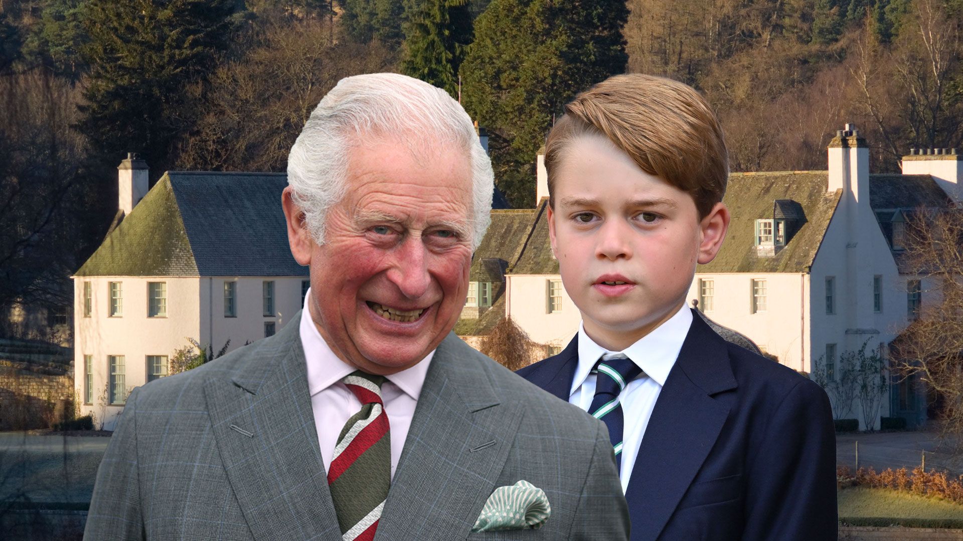 King Charles and Prince George against Birkhall