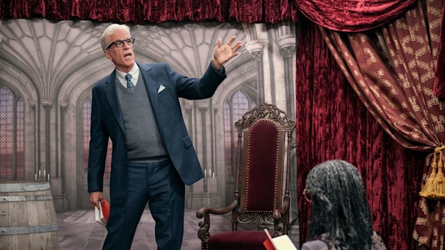 Ted Danson plays Charles in A Man on the Inside 