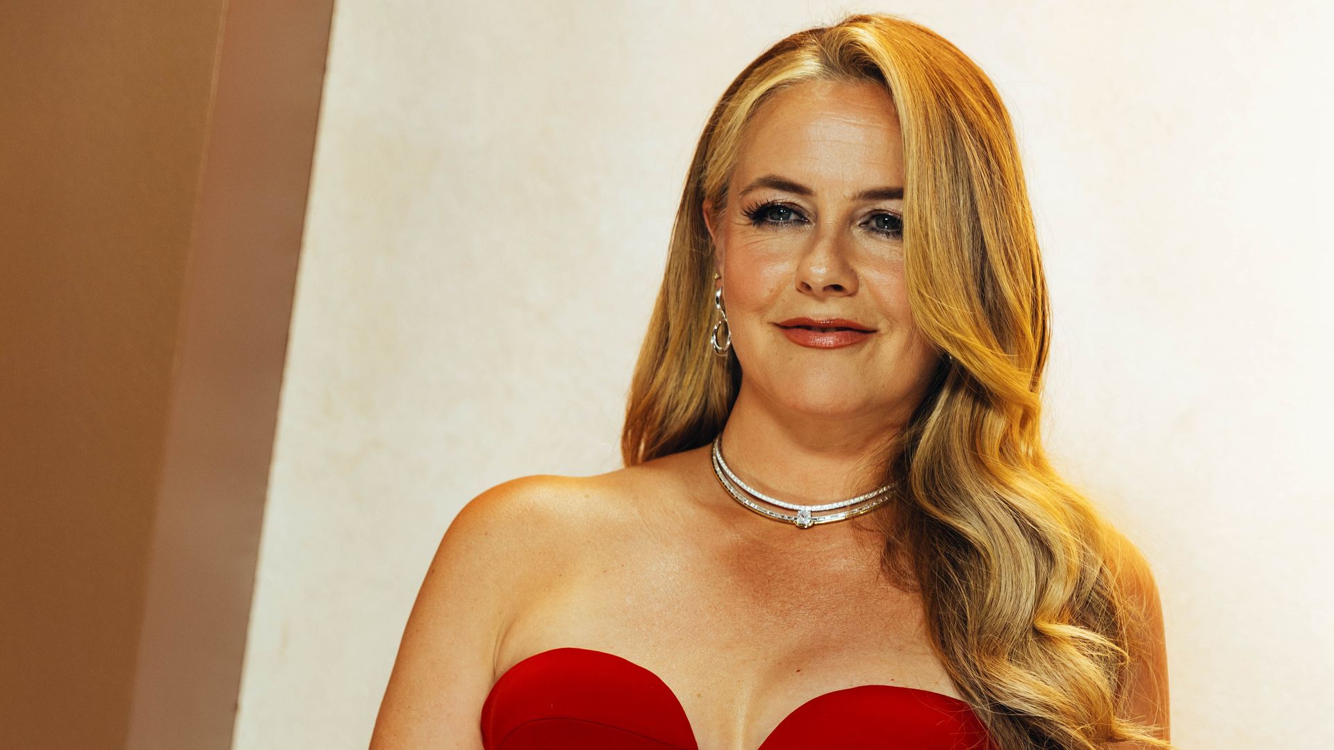 Alicia Silverstone during the 83rd Annual Golden Globes held at Beverly Hilton on January 11, 2026 in Beverly Hills, California. (Photo by Maria Wurtz/WWD via Getty Images)