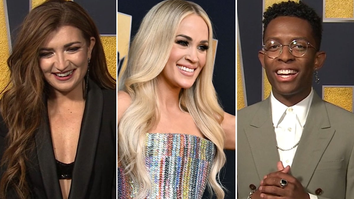 The most jaw-dropping looks from the 2022 ACM Awards: Carrie Underwood,  Dolly Parton, Kelly Clarkson, more