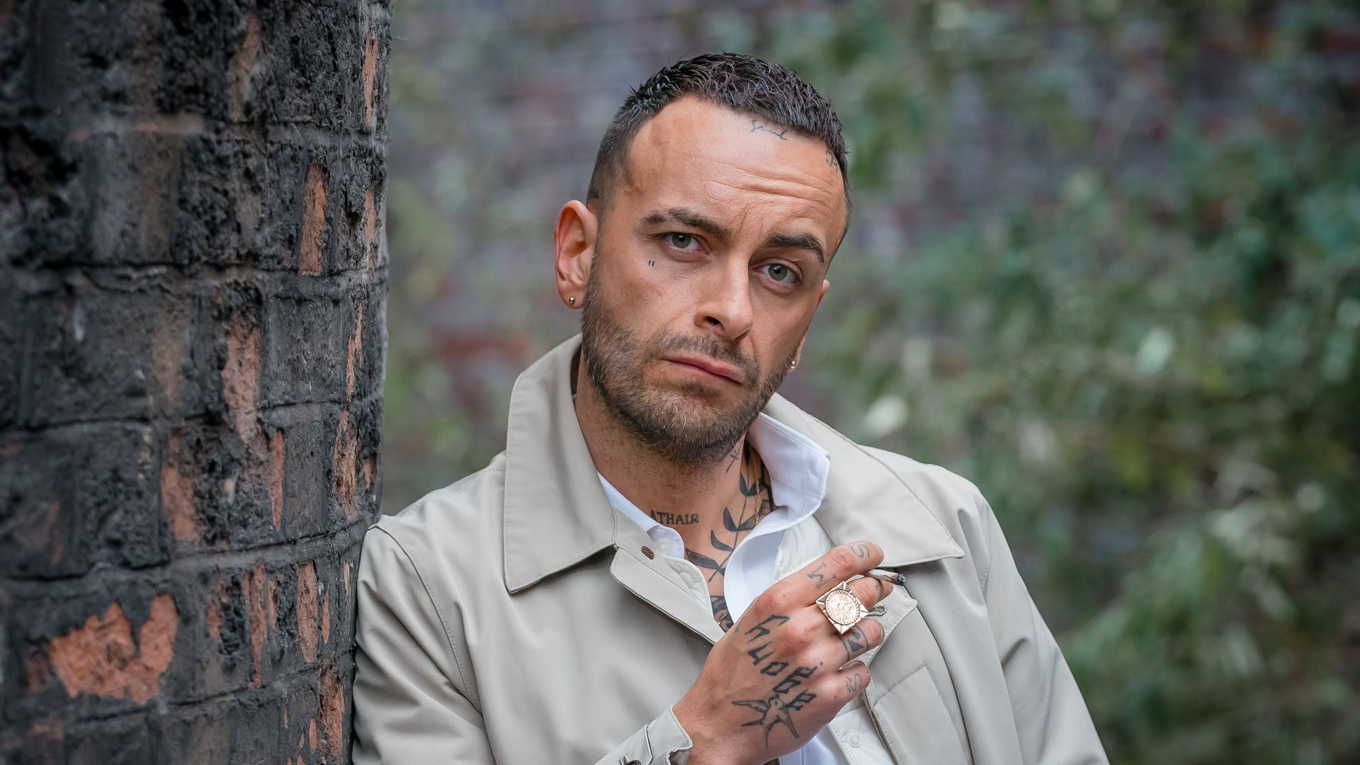 A Very Brassic Christmas a look at Joe Gilgun’s tattoos HELLO!