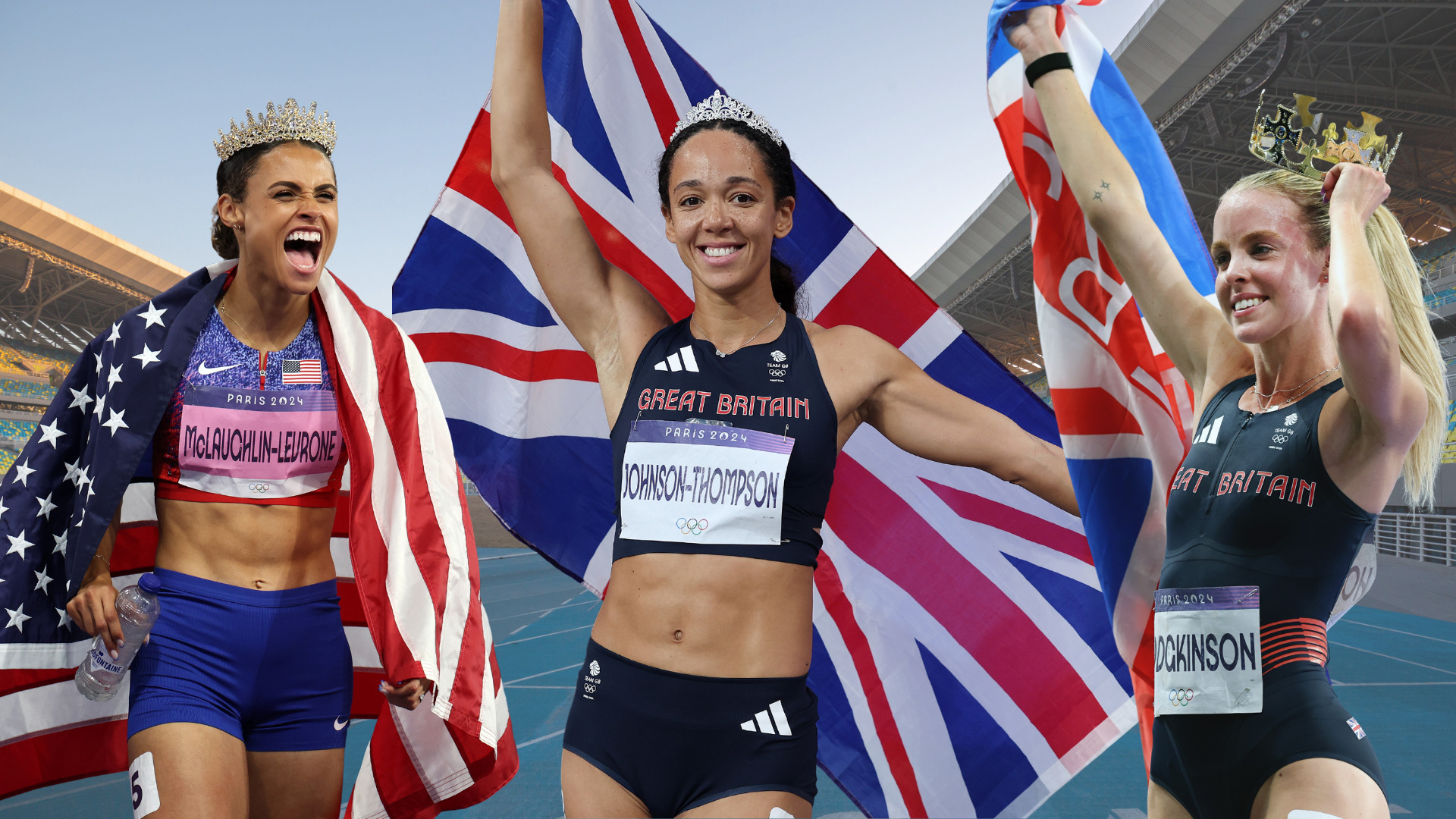 Tiaras were crowned the best headwear trend at the Paris Olympics