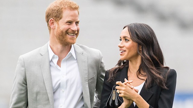 prince harry meghan smiling