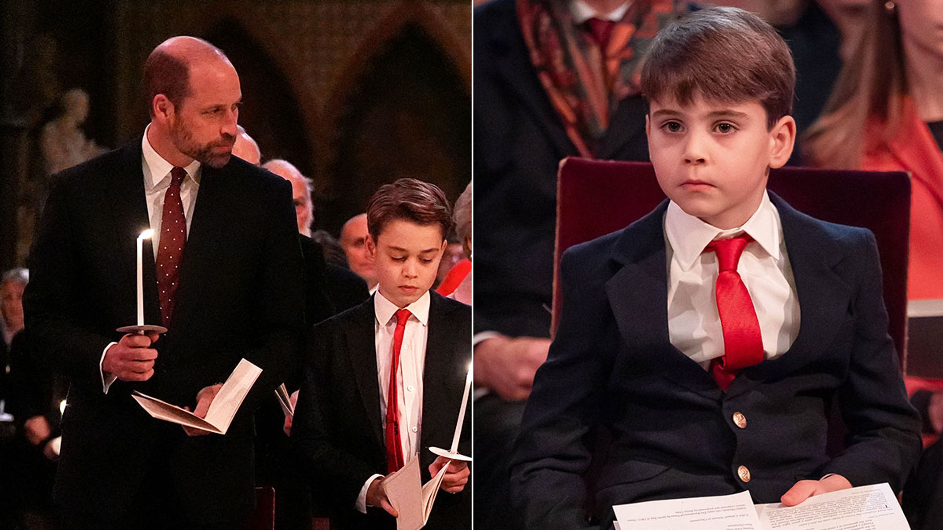 Prince Louis and Prince William's tender moment at Christmas gathering that almost went unnoticed