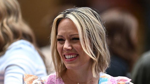 Dylan Dreyer is seen on NBC's "Today" Citi Concert Series at Rockefeller Plaza on May 13, 2025 in New York City