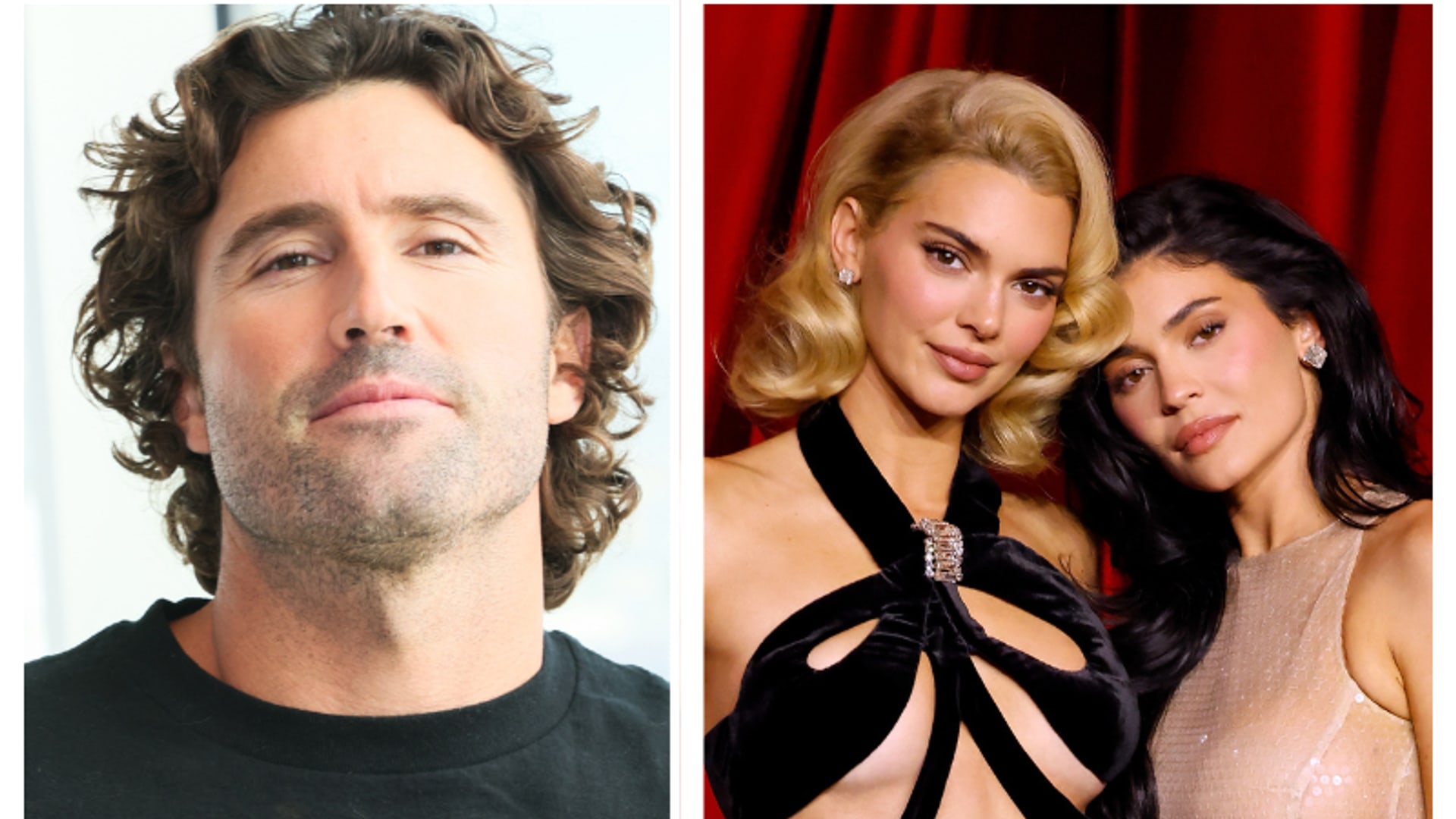 Brody and his two step-sisters, Kylie and Kendall