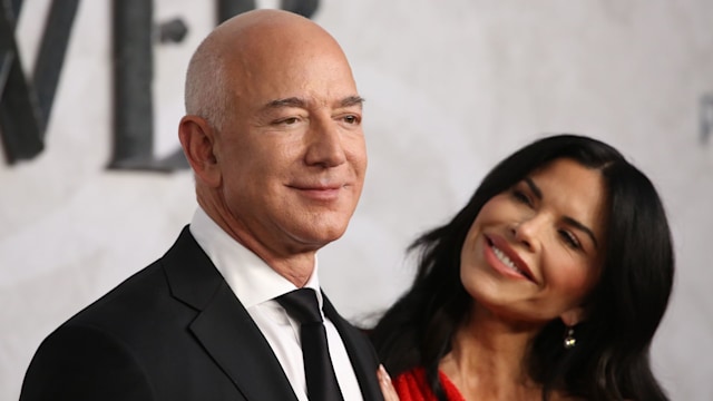 Jeff Bezos and Lauren Sanchez