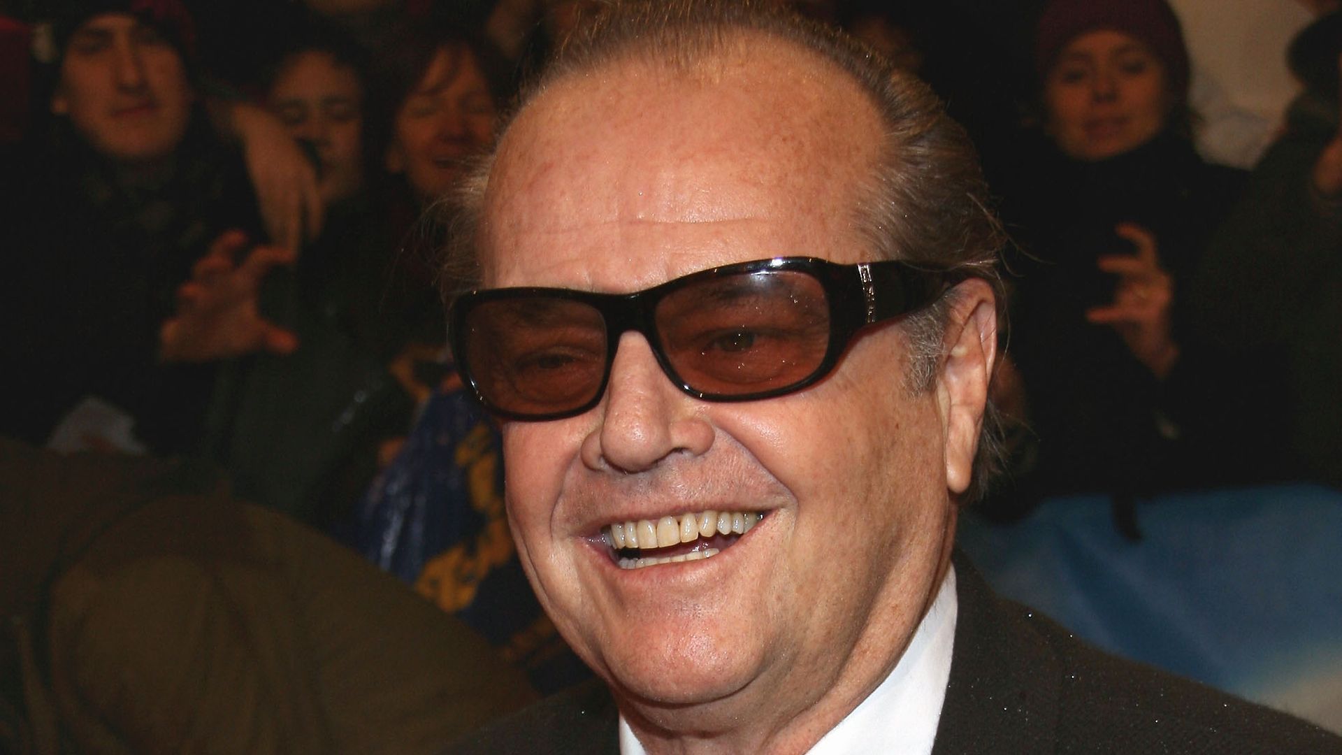 Jack Nicholson sports beard and wild hair in last public photograph as actor turns 87
