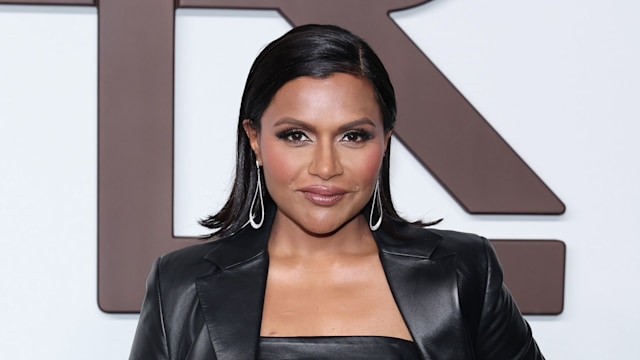 Mindy Kaling attends the Ralph Lauren fashion show during New York Fashion Week on September 08, 2023 in New York City.
