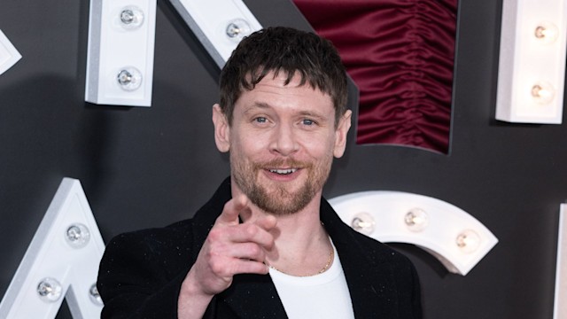 jack oconnell pointing on red carpet