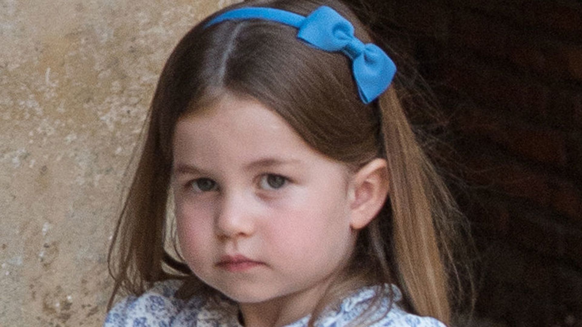princess charlotte hair bow prince louis christening