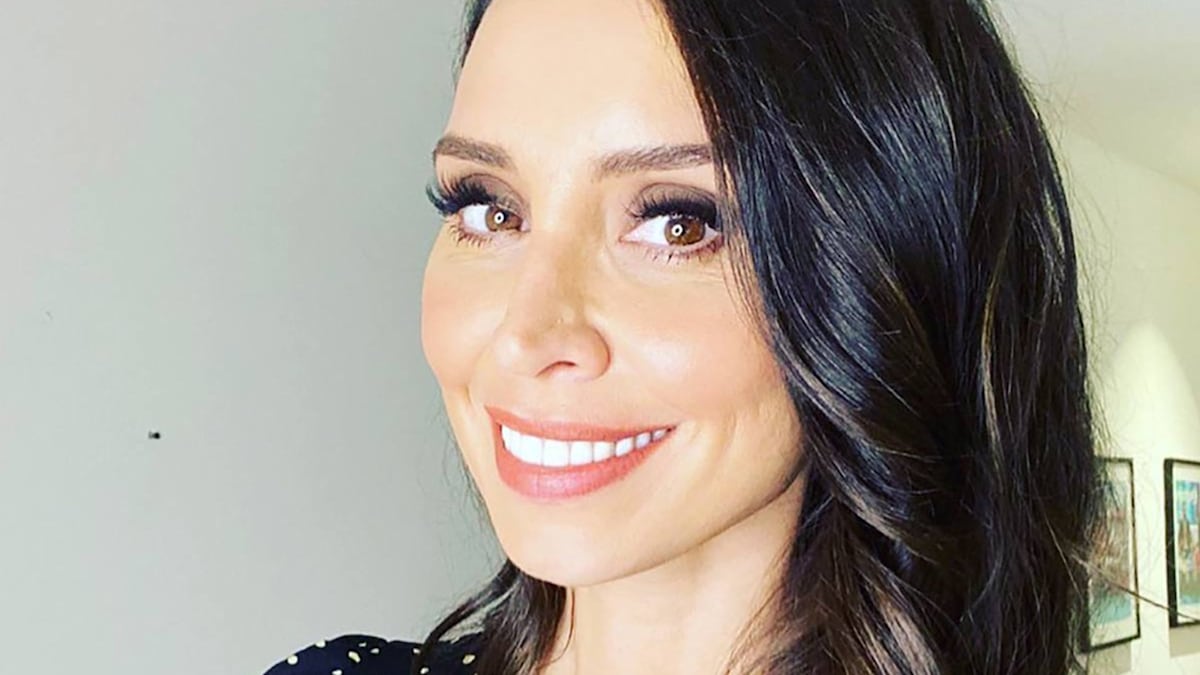 Christine Lampard's cosy Zara top is SO perfect for autumn