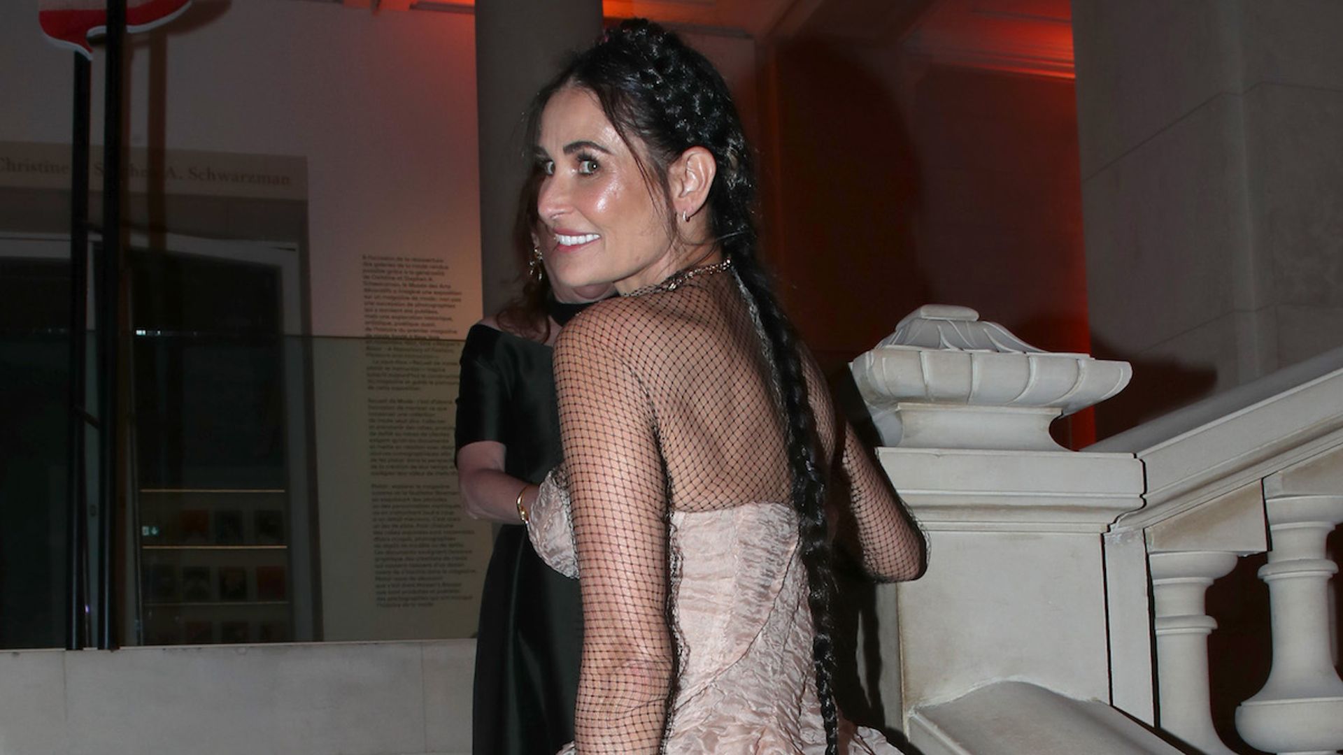 Demi Moore wows in show-stopping princess gown and ultra-long hairstyle
