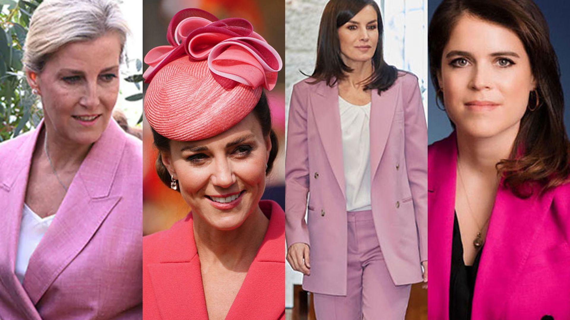 pink suit royals