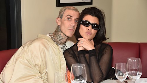 Kourtney Kardashian and Travis Barker 