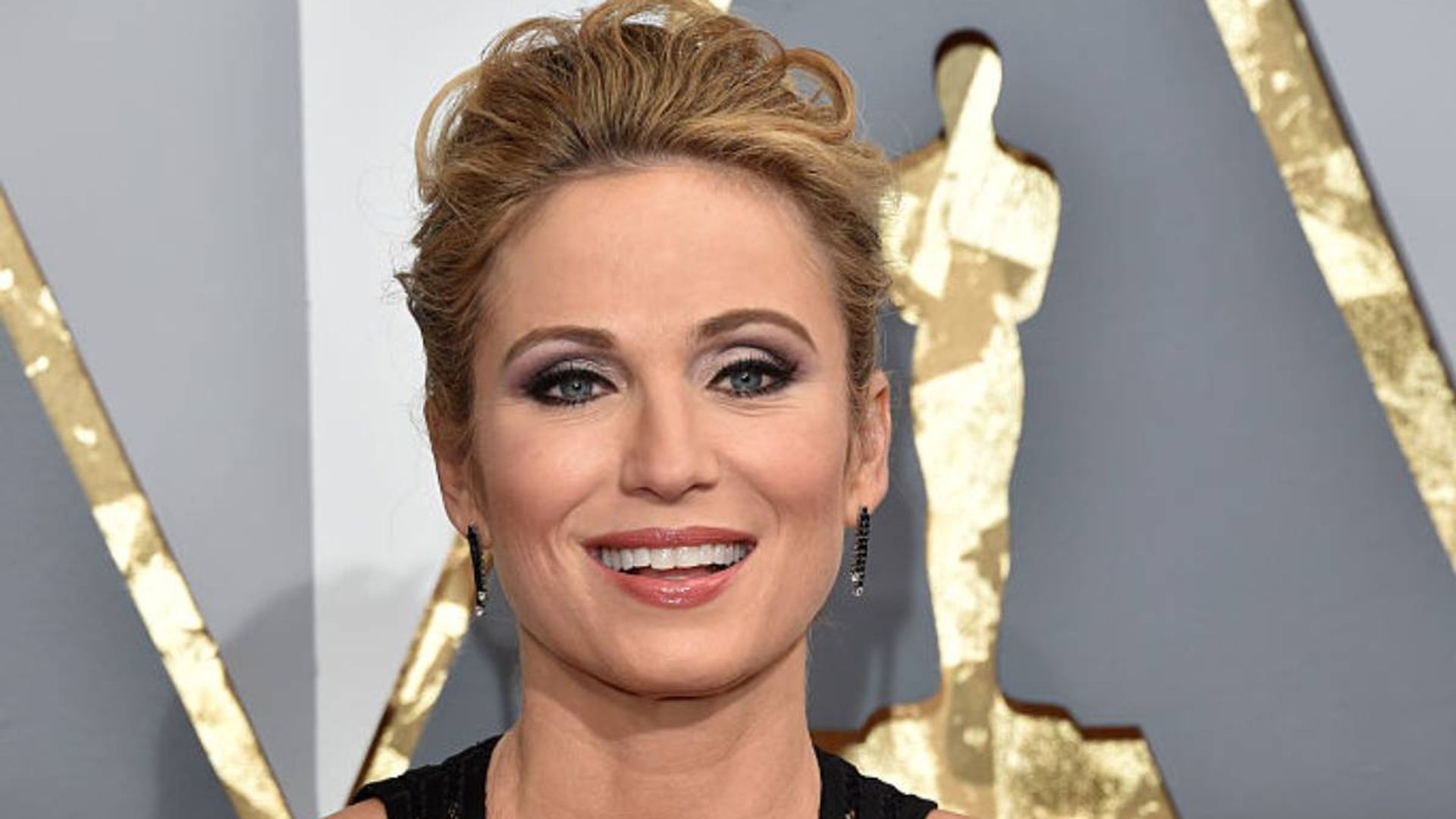 Amy Robach at the Golden Globes looking glamorous