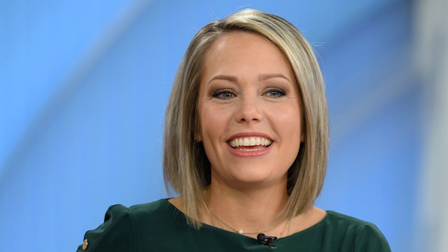 Dylan Dreyer in the Today Show studio 