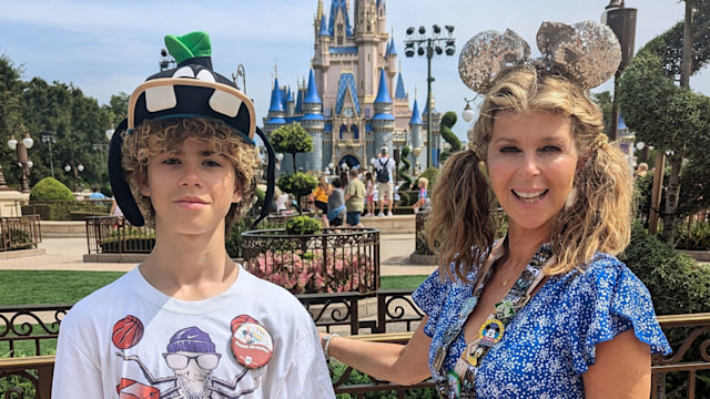 Kate Garraway and her son Bill